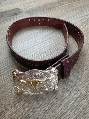 Tony Lama Longhorn Belt Size 24
